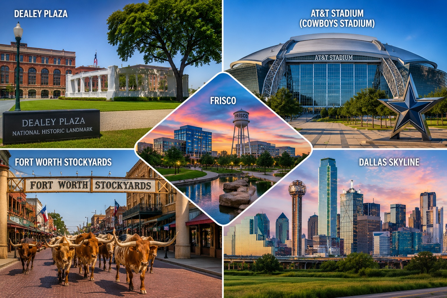 DFW Metroplex Sites to see
